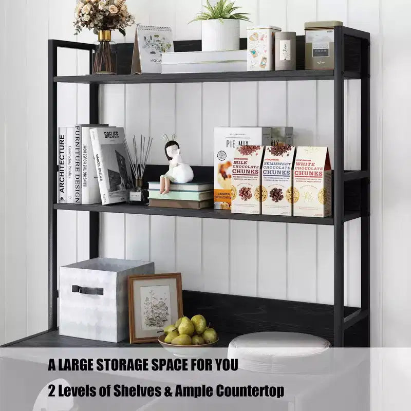 Grand meuble cache-litière pour chat avec rangement, meuble pour chat de 132 cm avec tapis à griffer et 2 étagères
