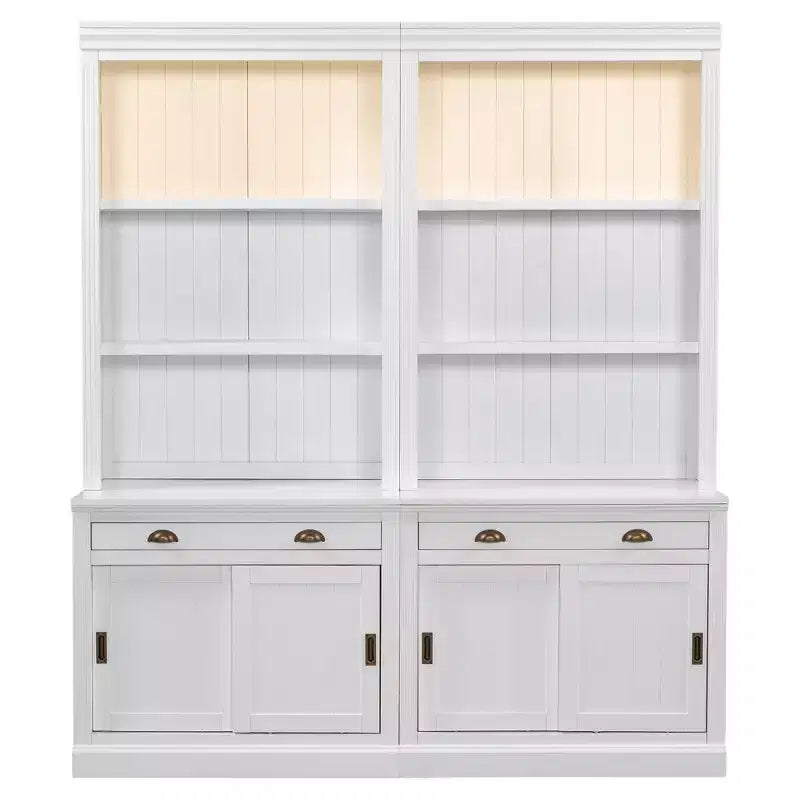 Étagère bibliothèque industrielle vintage avec 5 tablettes ouvertes, meuble de rangement vertical pour salon, chambre à coucher
