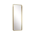 HomeRoots 71 Gold Metal Framed Full Length Mirror