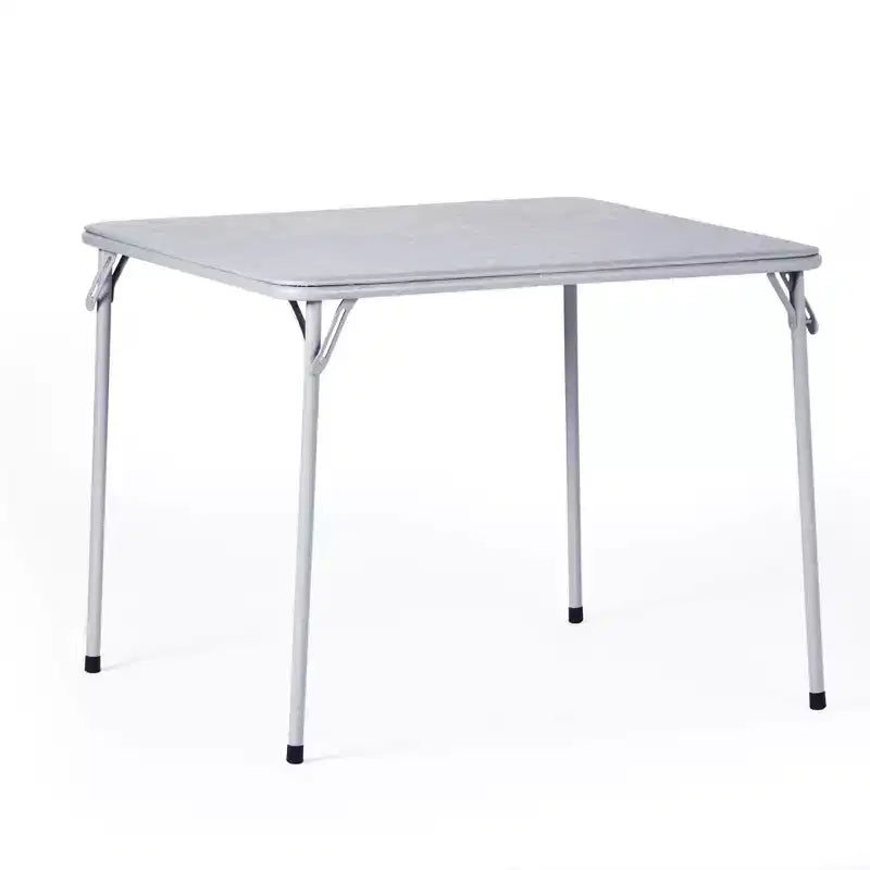 Table pliante pour repas, jeux et petits espaces avec plateau en PVC facile à nettoyer