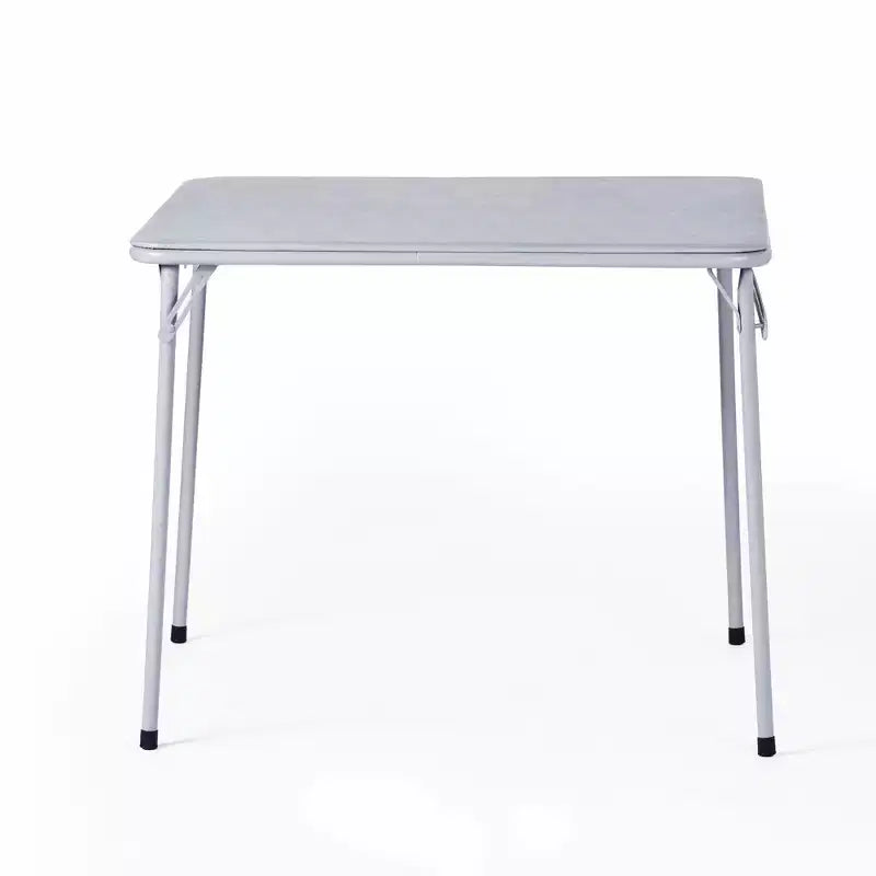 Table pliante pour repas, jeux et petits espaces avec plateau en PVC facile à nettoyer