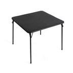 Table pliante pour repas, jeux et petits espaces avec plateau en PVC facile à nettoyer