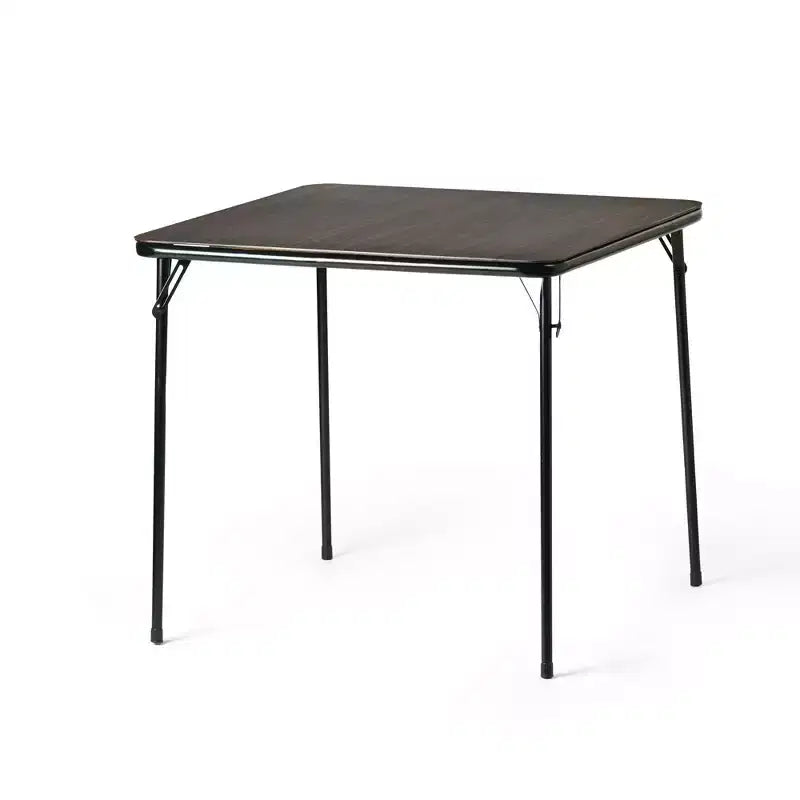 Table pliante pour repas, jeux et petits espaces avec plateau en PVC facile à nettoyer