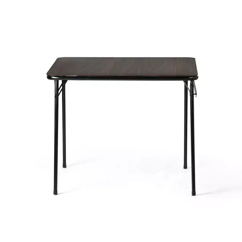 Table pliante pour repas, jeux et petits espaces avec plateau en PVC facile à nettoyer