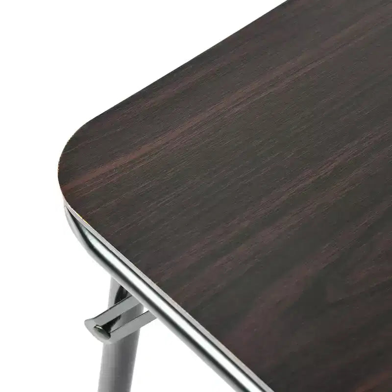 Table pliante pour repas, jeux et petits espaces avec plateau en PVC facile à nettoyer