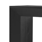 Élégante Console avec Design de Cheminée, Table d'Entrée Fonctionnelle avec Dessus en Placage Bois, Table d'Appoint pour Salon, Couloir