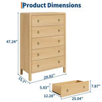 Commode de chambre à coucher, commode avec 3 tiroirs, commode haute de 76 cm pour placard, table de chevet grand meuble de rangement pour vêtements pour chambre, chambre de bébé