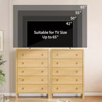 Commode de chambre à coucher, commode avec 3 tiroirs, commode haute de 76 cm pour placard, table de chevet grand meuble de rangement pour vêtements pour chambre, chambre de bébé