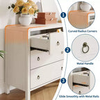 Commode de chambre à coucher, commode avec 3 tiroirs, commode haute de 76 cm pour placard, table de chevet grand meuble de rangement pour vêtements pour chambre, chambre de bébé