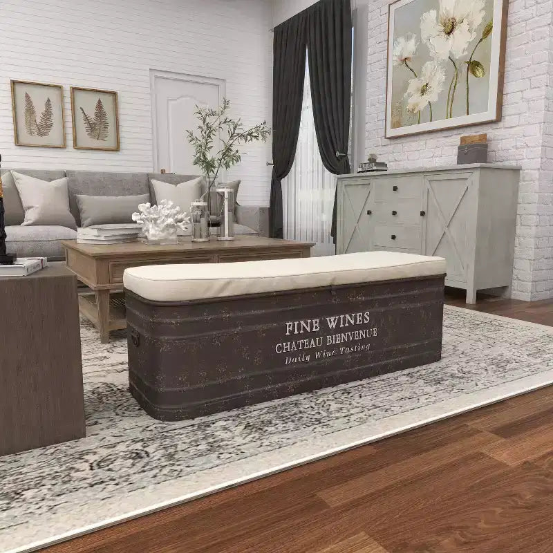 Meuble TV Bradley de 63 po de style moderne du milieu du siècle avec 2 étagères ouvertes et 2 portes